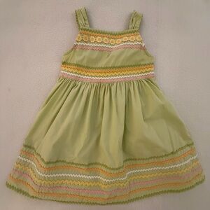 Gymboree Green Sunflower Fields Dress